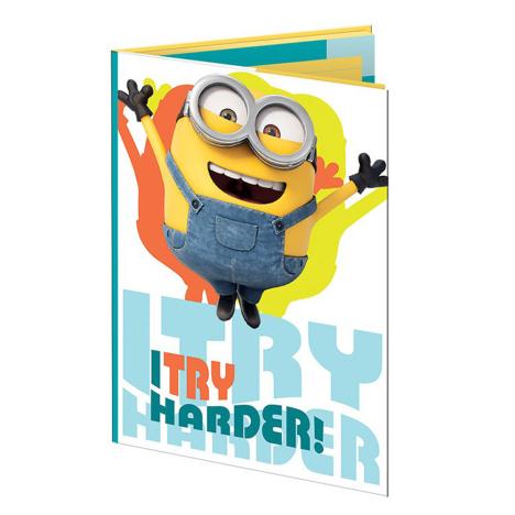 I Try Harder Minions A6 Sticky Notes Set £3.49